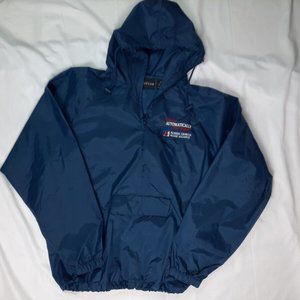 Florida Georgia Blood Alliance Ultra Club Quarter-Zip Hoodie Packaway Jacket XL